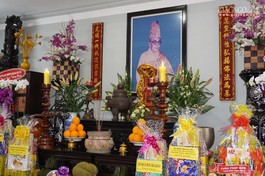 Tưởng niệm Hòa thượng Thích Định Quang tại chùa Huỳnh Kim