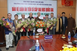 Đại đức Thích Chấn Đạo bảo vệ thành công luận án tiến sĩ với đề tài “Văn học Phật giáo Thuận Quảng thế kỷ XVII - XVIII: Diện mạo và đặc điểm”