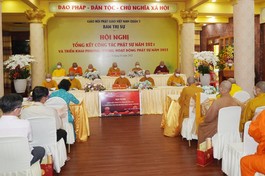 Phật giáo quận 3 tổng kết công tác Phật sự năm 2021