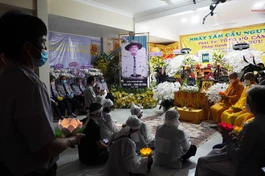 Phân ban Gia đình Phật tử TP.HCM thắp nến tri ân đến Huynh trưởng cấp Dũng Tâm Bửu - Tống Hồ Cầm 