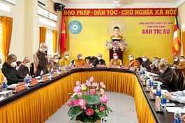 Ban Trị sự GHPGVN tỉnh Vĩnh Long triển khai Phật sự nhiệm kỳ 2022-2027