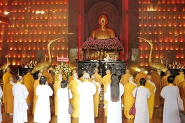 Phật giáo huyện Củ Chi dâng hương tưởng niệm tại Đền Bến Dược