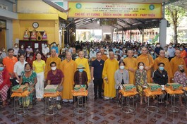 Chương trình "Trái tim từ bi" trong Đại lễ Phật đản Phật lịch 2566 của Phật giáo huyện Củ Chi
