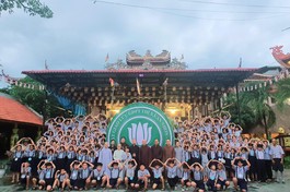 Các đơn vị Gia đình Phật tử thị xã An Nhơn sinh hoạt hè