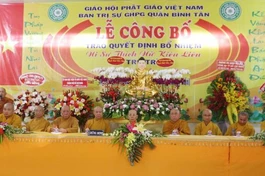 Lễ công bố quyết định bổ nhiệm trụ trì tịnh xá Ngọc Cầu
