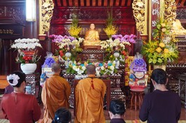 Tưởng niệm Đại lão Hòa thượng Thích Tâm Châu tại tu viện Vĩnh Nghiêm (TP.HCM)