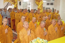 Chư Tăng trường hạ chùa Hưng Phước dâng lời cảm tạ đến chư tôn đức Ban chứng minh trường hạ