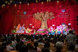 Hoạt cảnh "Mục Kiền Liên cứu mẹ" ôn lại gương hạnh hiếu 