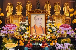 Tưởng niệm húy nhật Hòa thượng Thích Nhật Quang tại chùa Ấn Quang, quận 10