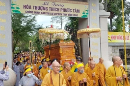 Lễ truy niệm và phụng tống kim quan Hòa thượng Thích Phước Tâm