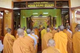 Lễ nhập kim quan Hòa thượng Thích Giác Phương tại tịnh xá Ngọc Quang