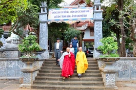 Hoà thượng Jinsung, Hội trưởng Hội Thiên Thai tông thăm Phật giáo tỉnh Đắk Lắk