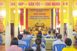 Phật giáo huyện Vĩnh Thạnh tổng kết công tác Phật sự năm 2022