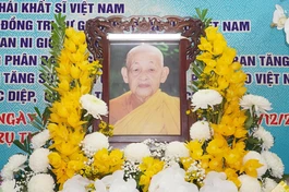 Di ảnh Ni trưởng Thích nữ Tràng Liên