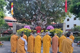Ban Trị sự Phật giáo quận 3 tưởng niệm Bồ-tát Thích Quảng Đức 