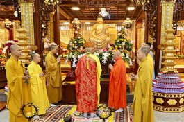 Lễ tạ đàn Dược Sư tại chùa Sắc Tứ Khải Đoan