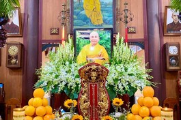 Tưởng niệm Tổ Khánh Anh tại tổ đình Phước Hậu (Vĩnh Long)