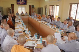 Phân ban Ni giới T.Ư họp triển khai Phật sự tại tổ đình Từ Nghiêm, TP.HCM
