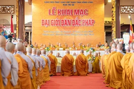 Trang nghiêm lễ khai mạc Đại giới đàn Đắc Pháp