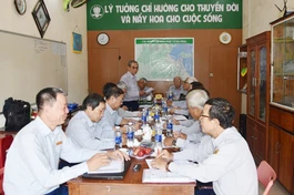 Thường trực Phân ban Gia đình Phật tử T.Ư họp triển khai Phật sự 