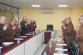 Thường trực Ban Hoằng pháp GHPGVN TP.HCM họp triển khai kế hoạch Đại lễ Phật đản