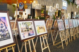 Triển lãm ảnh nghệ thuật "Phật giáo với hòa bình" tại Đường sách TP.HCM