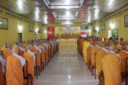 Trang nghiêm khai giảng khóa An cư kiết hạ Phật lịch 2567 tại chùa Pháp Thành