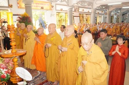 Ban Trị sự Phật giáo Q.Gò Vấp trang nghiêm tổ chức Đại lễ Phật đản Phật lịch 2567 tại chùa Huỳnh Kim