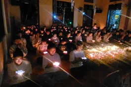 Lễ cầu nguyện tiếp sức mùa thi tại chùa Quảng Trạch 