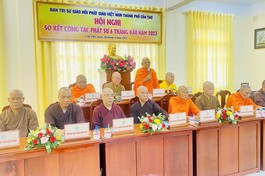 Phật giáo TP.Cần Thơ sơ kết Phật sự 6 tháng đầu năm 2023
