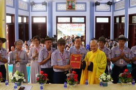 Ban Điều hành lớp học bậc Lực VI của Phân ban Gia đình Phật tử T.Ư khu vực 5 do huynh trưởng Thị Bá Huỳnh Văn Tùng làm Trưởng Ban Điều Hành 