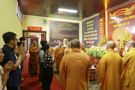 Ban Trị sự GHPGVN H.Củ Chi tưởng niệm mẹ Việt Nam anh hùng