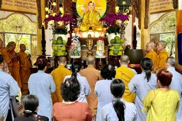 Chùa Thiên Trì, Liên Hoa (H.Bình Chánh) hướng dẫn Phật tử cúng dường trường hạ tỉnh Bà Rịa - Vũng Tàu và Đồng Nai