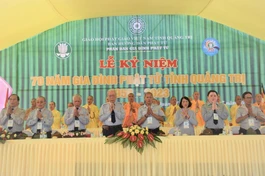 Phân ban Gia đình Phật tử tỉnh Quảng Trị kỷ niệm 70 năm thành lập