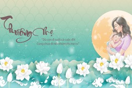 "Thương mẹ" - Một mẫu thiết kế do nhóm Hoa Sen thực hiện