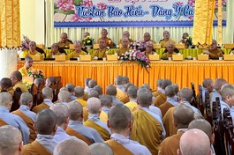 Trường hạ chùa Thiên Phước tạ pháp khóa An cư kiết hạ Phật lịch 2567