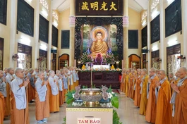 Trường hạ chùa Vĩnh Phước tác pháp Tự tứ, kết thúc khóa An cư kiết hạ Phật lịch 2567