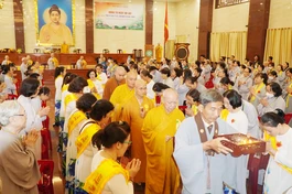 Ban Hoằng pháp GHPGVN TP.HCM đã tổ chức khóa tu Ngày an lạc lần thứ 45 với chủ đề “Vu lan và đạo làm con”