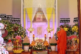 Tưởng niệm Trưởng lão Hòa thượng Danh Nhưỡng, Phó Pháp chủ kiêm Giám luật Hội đồng Chứng minh GHPGVN tại chùa Ratanaransĩ - Láng Cát, TP.Rạch Giá, tỉnh Kiên Giang