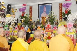 Tưởng niệm húy nhật Hòa thượng Thích Định Quang tại chùa Huỳnh Kim, Q.Gò Vấp, TP.HCM