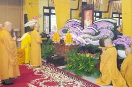 Tưởng niệm Hòa thượng Yoshimizu Daichi tại chùa Vĩnh Nghiêm, Q.3, TP.HCM