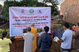 Khởi công giếng khoan nước sạch tặng đến các điểm trường tại tỉnh Đắk Nông