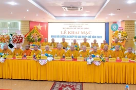 Khai mạc khóa bồi dưỡng nghiệp vụ pháp chế khu vực phía Bắc - Ảnh: Ban TT-TT Thanh Hóa