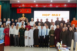 Họp mặt chức sắc, chức việc tôn giáo trên địa bàn quận 3