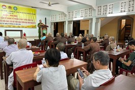  Tuyên truyền hướng dẫn kỹ năng phòng cháy chữa cháy tại chùa Ấn Quang