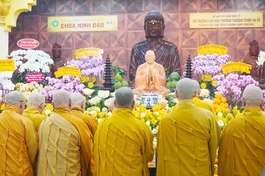 Tưởng niệm húy nhật lần thứ 17 Trưởng lão Hòa thượng Thích Thiền Từ, Thành viên Hội đồng Chứng minh GHPGVN tại chùa Minh Đạo