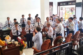 Phân ban Gia đình Phật tử TP.HCM họp triển khai Phật sự năm 2024, tại chùa Thiên Chánh