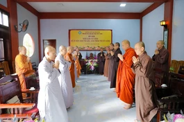 Phân ban Biên soạn giáo trình thuyết giảng thuộc Ban Hoằng pháp T.Ư triển khai xây dựng đề án biên soạn tài liệu, giáo trình huyết giảng