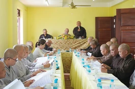 Ban Trị sự GHPGVN Q.Tân Phú họp triển khai kế hoạch tổ chức Đại lễ Phật đản Phật lịch 2568