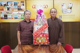 Ban Tôn giáo TP.HCM chúc mừng Phật đản Phật lịch 2568 đến Báo Giác Ngộ